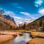 四姑娘山长坪沟醉人秋景