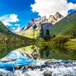 如诗如画的四姑娘山双桥沟
