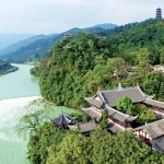 秀丽的都江堰
