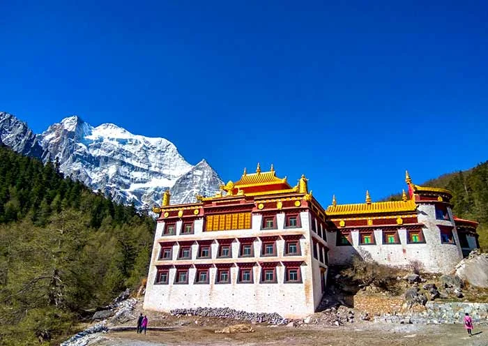 稻城亚丁高反预防:雪山下的营地