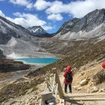 亚丁牛奶海徒步