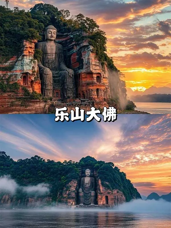 乐山大佛怎么看最划算？爬山看头还是坐船看全身