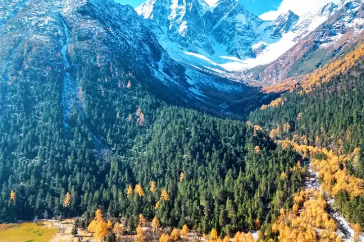 毕棚沟秋季美景